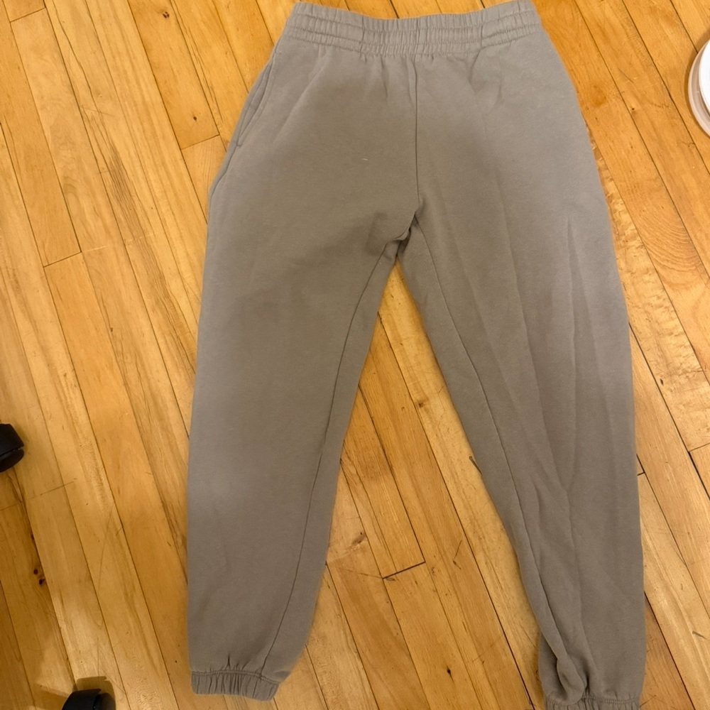 Garage Light Gray Fleece Joggers